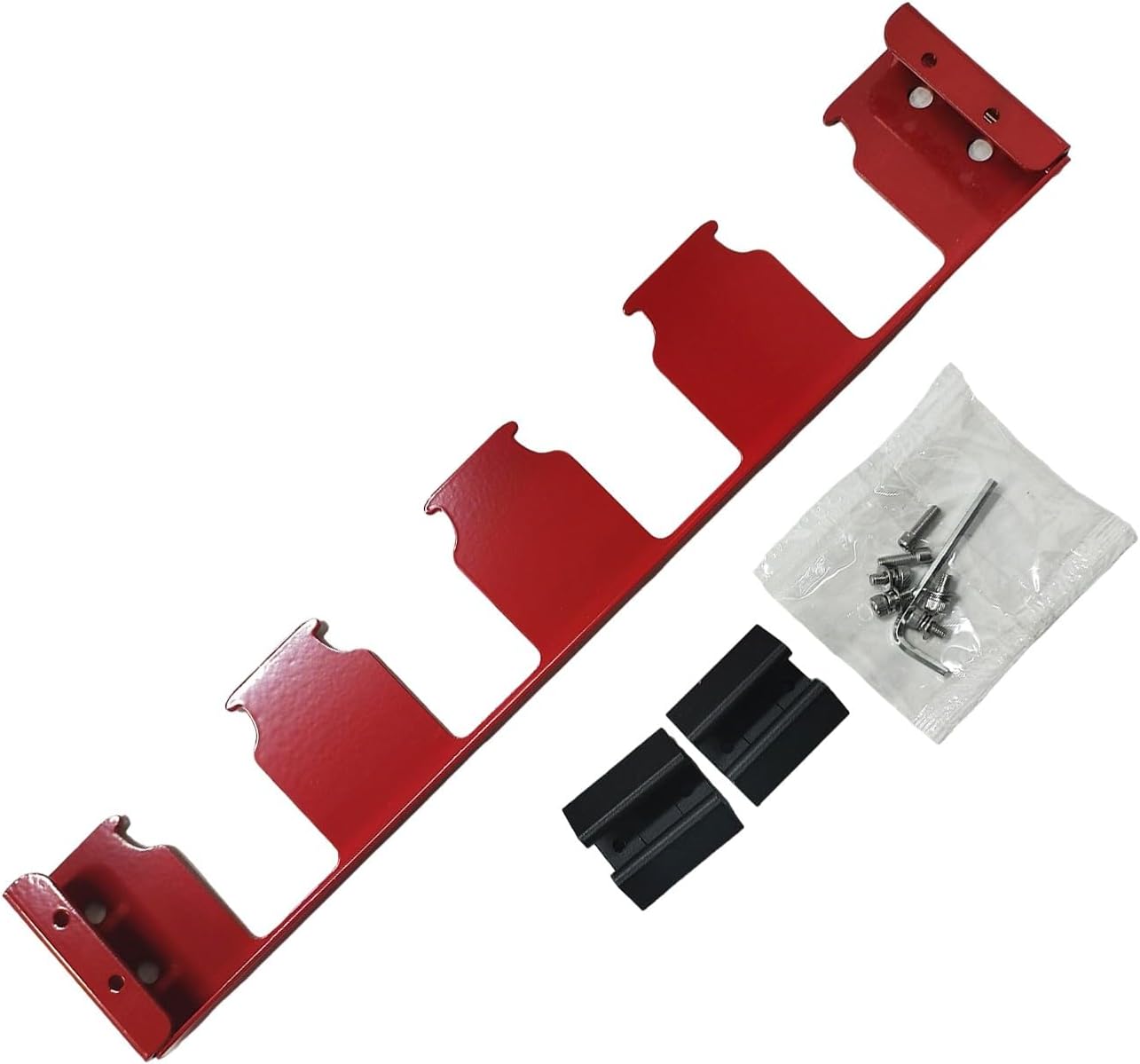 Secure Storage Battery Bracket Consistent Tool Storage Side Courses Constructed of Iron for Permanent Use and Quick Installation