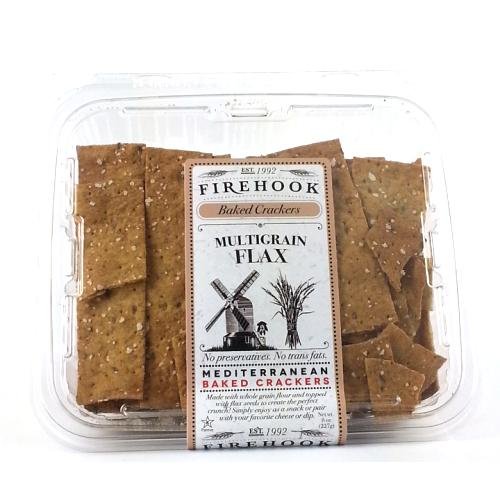 Multigrain flax mediterranean crackers (3 pack)
