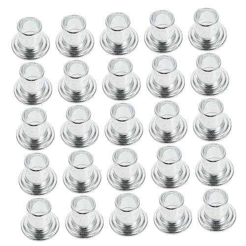 BCOATH 50Pcs Stainless Steel Roller Skate Axle Spacers Side Plugs for Smooth Skating Compatible with Inline Skates and Skateboards Easy to Install Durable Accessories