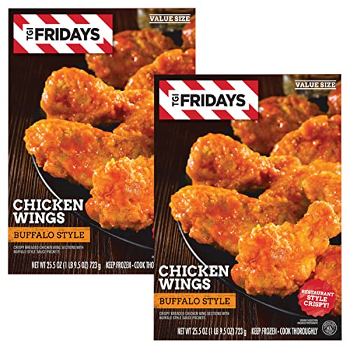TGI Fridays Buffalo Chicken Wings 2-Pack (25.5 oz each)