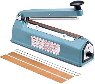 Metronic 8 inch Impulse Bag Sealer Poly Bag Sealing Machine Heat Seal Closer