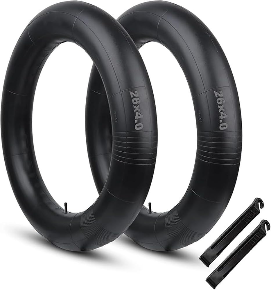 Camera d'aria 16x4 Camera d'aria per pneumatici per bici ad | proprietà di assorbimento degli urti, resistenza e isolamento elettrico. Facile installazione. Il kit interno ha due leve