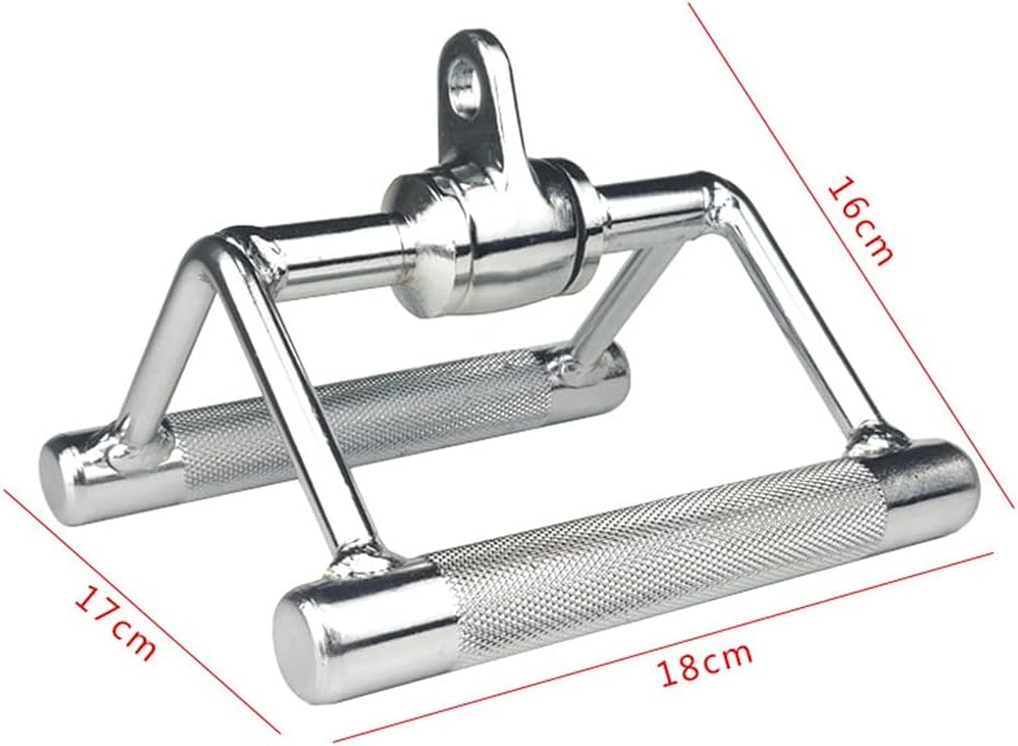 2.5kg Row V Handle Cable Attachment Multi Rotation Gym Pull Down Rope Accessories Triceps Grip