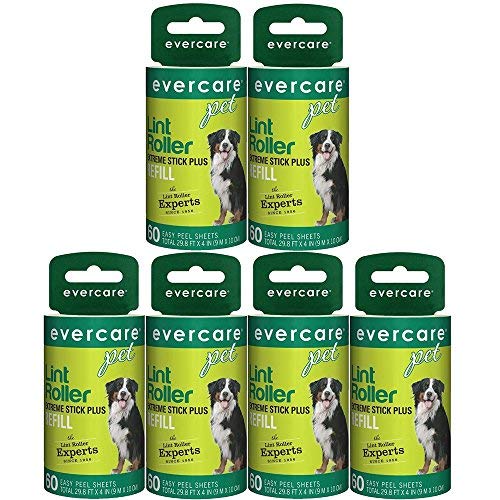 Evercare Extra Sticky Pet Lint Roller Refill 60 Sheets #TOP3
