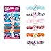 My Little Pony Hair Scrunchies for Girls Set - Bundle with 6 MLP Elastic Hair Accessories Plus Stickers, More | My Little Pony Hair Ties for Girls, Kids