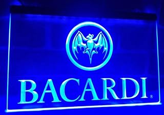 LED Neon Light Sign for Bacardi Bar Beer Pub Store Aclo Shop Club Man Caves Home Party Vintage - Inspired The Ultimate Accessory Brighten Up Your Space