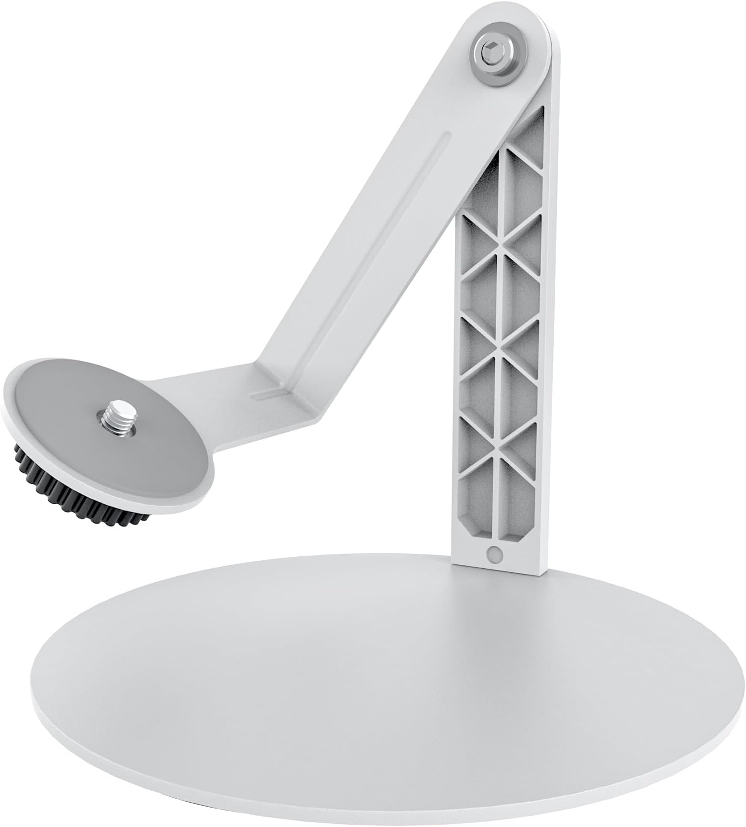 – 360° Universal Projector Mount, Mini Projector Stand with 1/4-Inch Screw, Height Adjustable Projector Mount, for Ceiling & Wall Projection, Compatible with Capsule Series & XGIMI Halo+ (White)