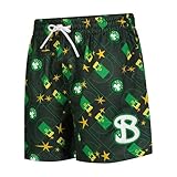 BUCKETSQUAD Men's X Ultra Game NBA Officially Licensed No Rules Mesh Ultimate Basketball Shorts - OG Fit, Boston Celtics, Black, Large