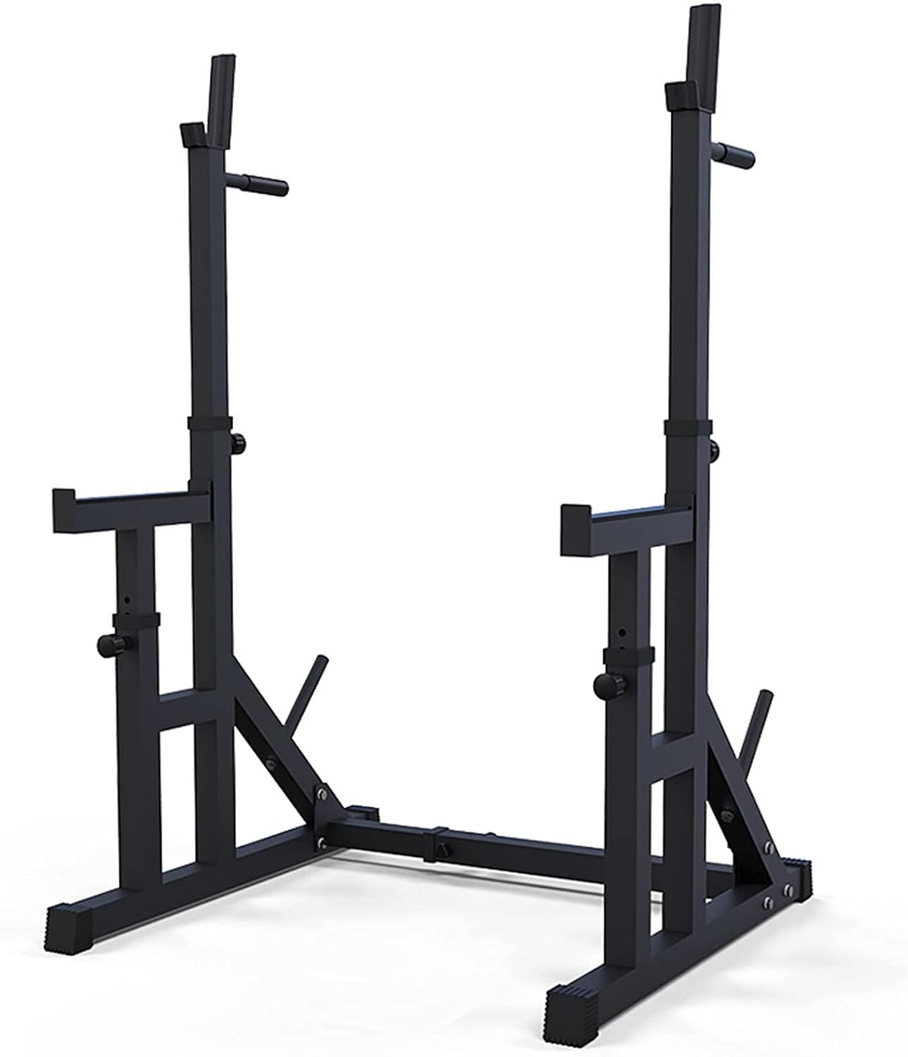 Adjustable Squat Barbell Rack, Barbell Power Rack Exercise Stand, Home Strength Training Fitness Equipment, Load 300 Kg