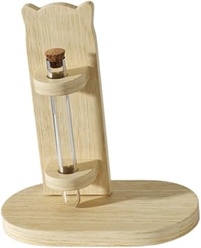 Cat Whisker Storage Box Gift Wooden Commemorative Box for Kitten Puppy 18x10x20cm