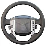 Superior Microfiber Leather Steering Wheel Cover for 2005 2006 2997 2008 2009 Land Rover LR3