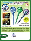 Aqua Globes Mini Glass Plant Watering Bulbs - 3 Pack