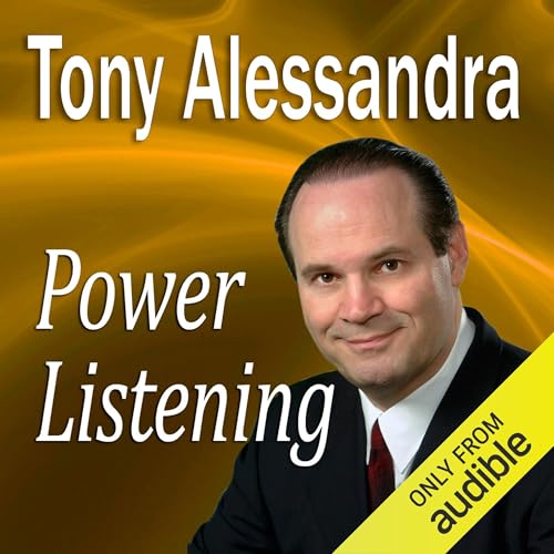 Power Listening Audiolibro Por Dr. Tony Alessandra arte de portada