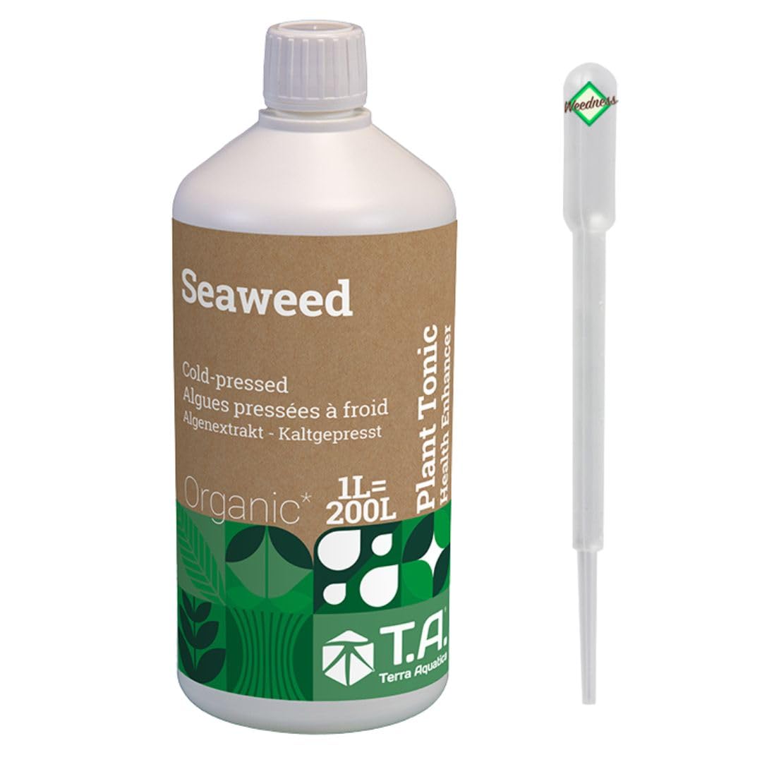 Weedness T.A. Seaweed 5 Liter - Dünger Naturdünger Grow Anbau Indoor Tomaten Flüssig Orchideen Bonsai Bio Organischer NPK