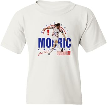 Modric 2022 Croatia Football World Soccer Fans Youth Unisex T-Shirt
