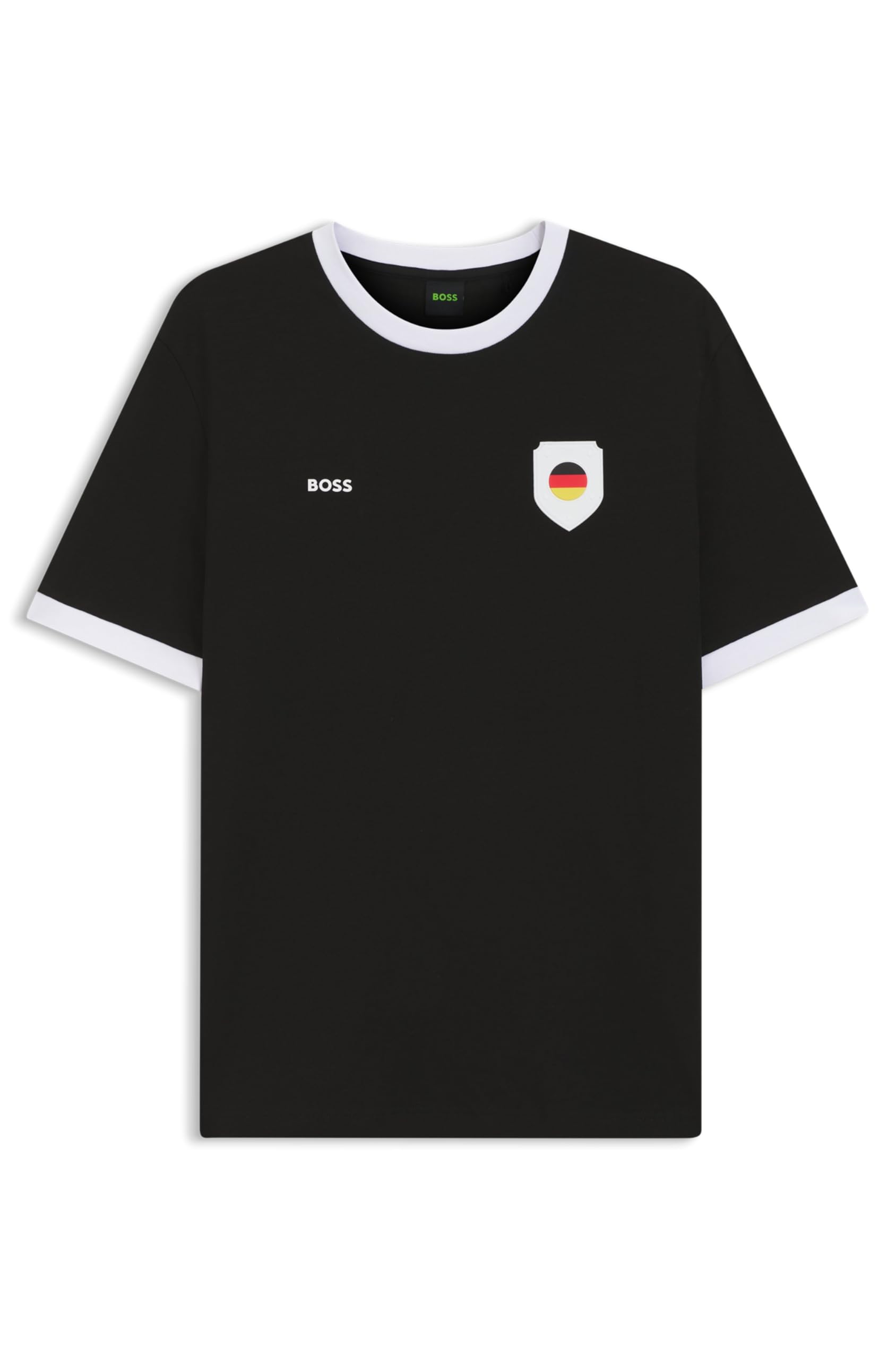 BOSS Men's Ts_bb BC Lux Tee T-Shirt, Black 002, L