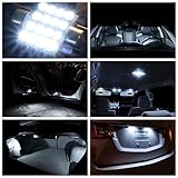 12pcs LED Premium Xenon White Light Interior Package Deal for Toyota Rav4 2013-2016
