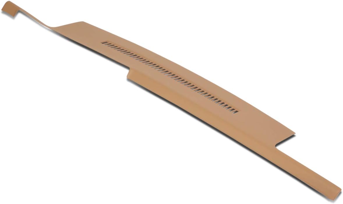 Auto Dynasty Tan Molded Dash Cover Cap Overlay with Grille Compatible with Chevy Blazer GMC Yukon C1500 K2500 88-94