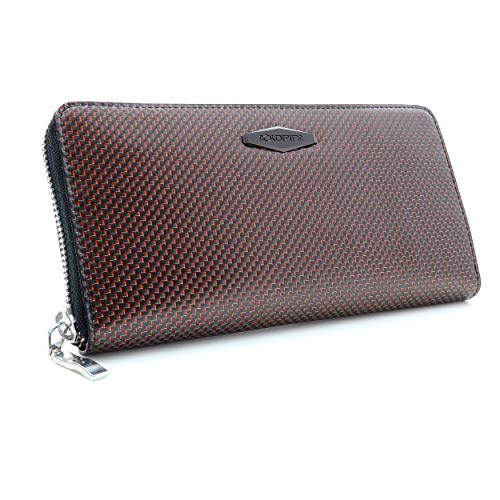 ColdFire Accordion Zip Around RFID Wallets for Women Clutch for Day or Night