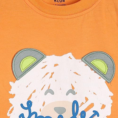 Image of miniklub Boys 3 Printed Applique T-Shirt