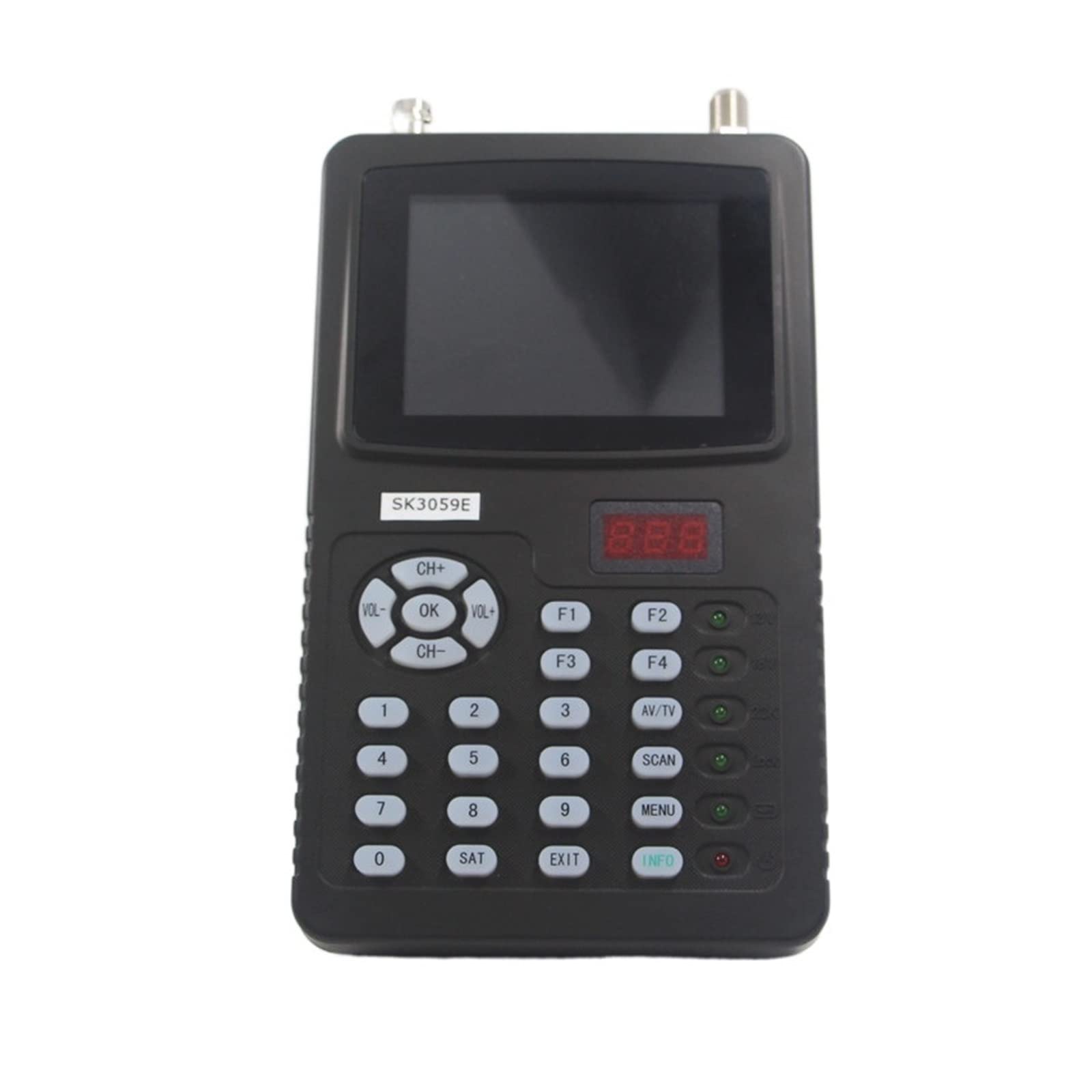 LNHHG Sat DVB-S2 FTA MPEG-4 Signal Finder Support AHD/TVI/CVI Analogy Video Test Cctv Camera Lcd Backlight Button