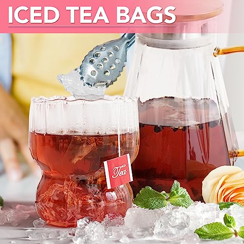 Rzlinn Licorice Hibiscus Tea, 6G*27 Traditional Herbal Recipes Decaf Iced Tea Bags, Great Sweet Tea, Comes With Its Own Tea Infuser #TOP7