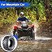 PrecisionAuto Pack of 2 23 x 7 x 10 ATV Tires - All Terrain 23x7-10 4PR Off - Road Light Mud Tires,Deep Tread Design for Go Kart Street Mini Bike