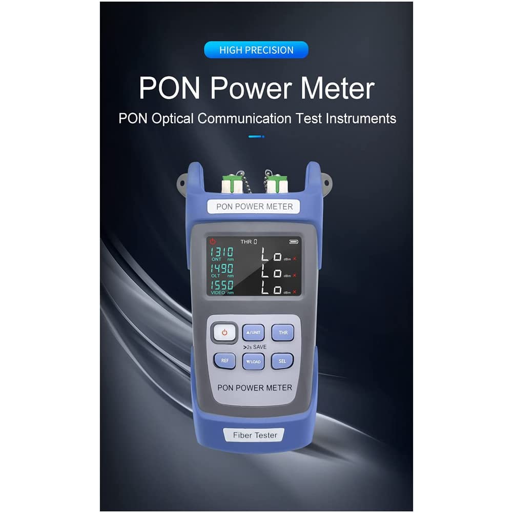 TM581 Medidor de Potencia PON SC/Probador de Fibra óPtica/OLT 1310Nm/1490Nm/1550Nm para AplicacióN y Funcionamiento