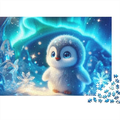 Puzzle de 1000 piezas con diseño de pingüino para conectar y relajar