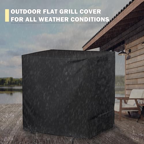 Starcrew Grill Cover for Electactic G31 Gas Grill with Folding Tables, Griddle Cover for Electactic 3-Burner Gas Griddle with Side Tables Folded by Starcrew - Image 6