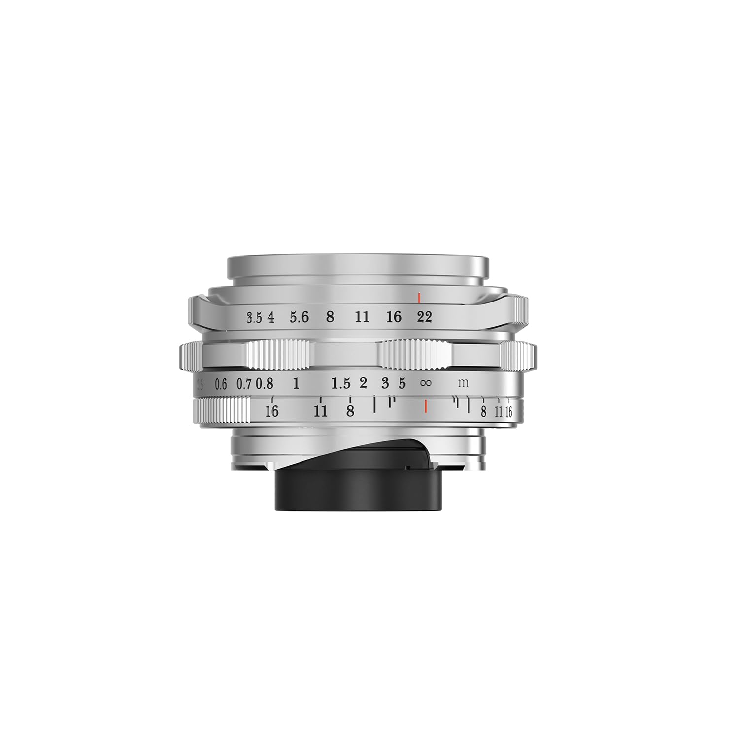 Thypoch Ksana 21mm f/3.5 M Mount Objektiv – Ultraweitwinkel Vollformat, Manuell Fokussierend, Kompatibel mit Leica M Kameras (M2 M4 M6 M9 M9-P M240 M-P M262 M10-P M10-R M11), Silber