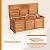 RELAX4LIFE Deck Box Acacia Wood, 46 Gallon Backyard Storage Bin Container for Patio Furniture Cushions, Pillows, Garden Tools, Pool Accessories, Wooden Porch Bench, Indoor Outdoor Storage Box (46 Gal)