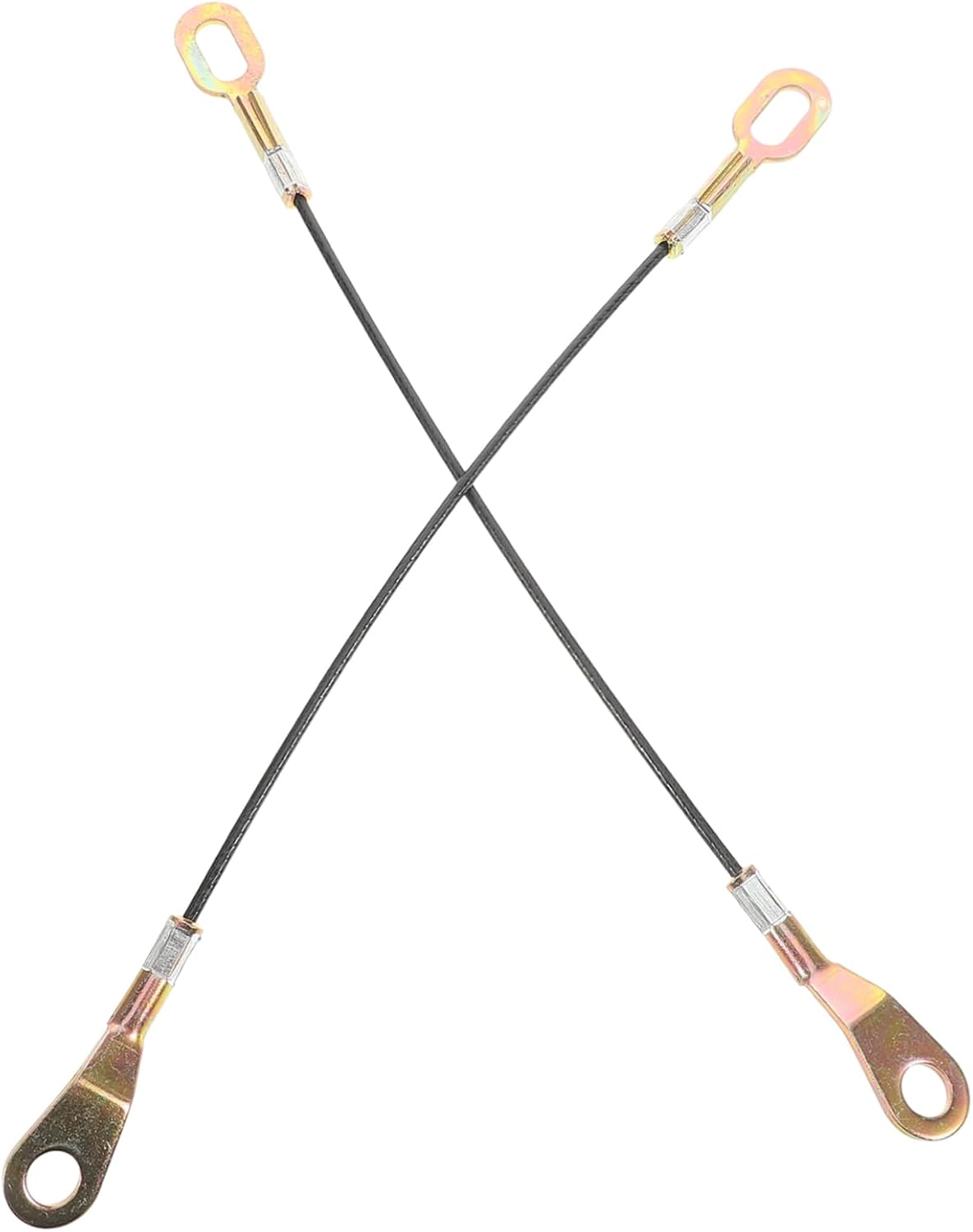 Luxshiny Tailgate Cable Kit Replacement for Rear Tailgate Brass Rubber Easy DIY Installation Enhance Utility