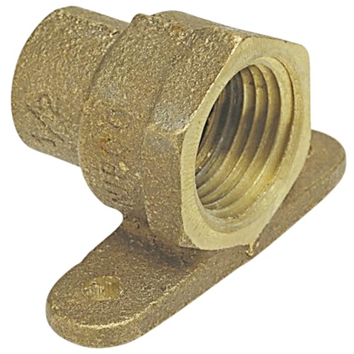 NIBCO Fig No 703-5-B, 1/2 in. Bronze Drop Adapter Cup x F, Threaded