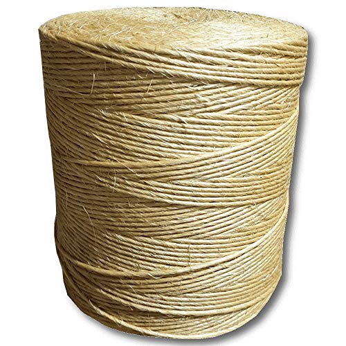 Agrarshop-Online Sisal Pressengarn 150er 1350m Rolle Bindegarn Sisalseil Sisalkordel