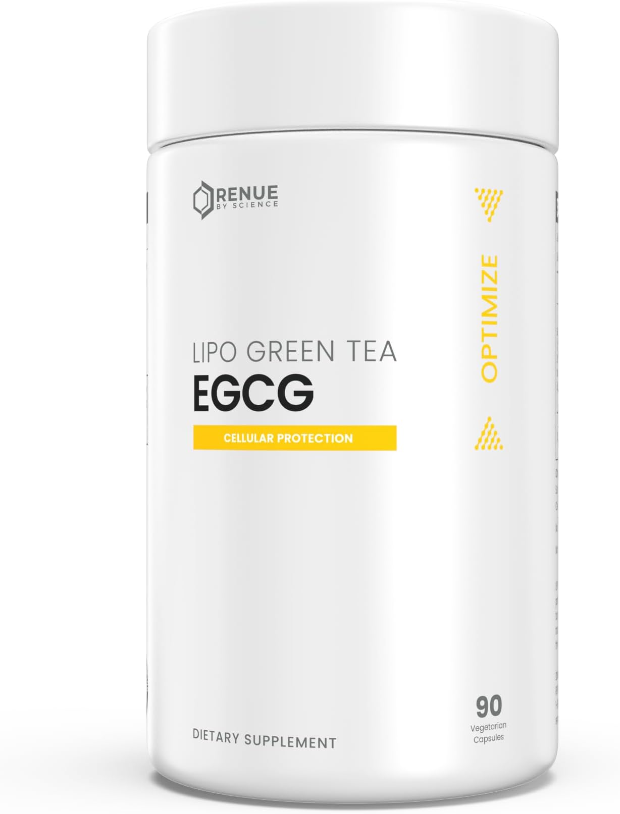 Renue By Science Green Tea Extract | High Strength Liposomal Supplement | 90 Capsules - 75mg Green Tea per Serving | Non-GMO | Made in the USA & Third-Party Tested