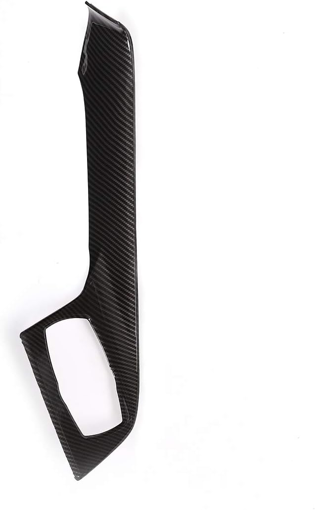 Carbon Fiber ABS for BMW X1 f48 2016-2018 for BMW X2 F47 2018 Car Console Gear Shift Decoration Cover Trim Left Hand Drive