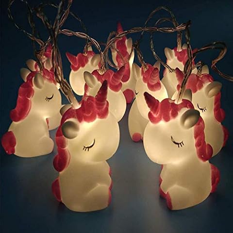 NIWWIN Guirlande lumineuse Licorne Cover