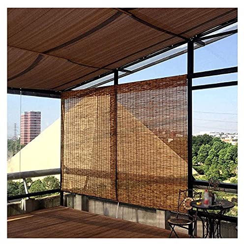 Dlmsdg Bamboo Blinds Reed Blinds, Roller Blinds,Filter Blinds, Lifting Devices, Decorative Curtains For Outdoor/Terrace/Door/Window, Customizable (Size: 55X120Cm/22X48In) #TOP5