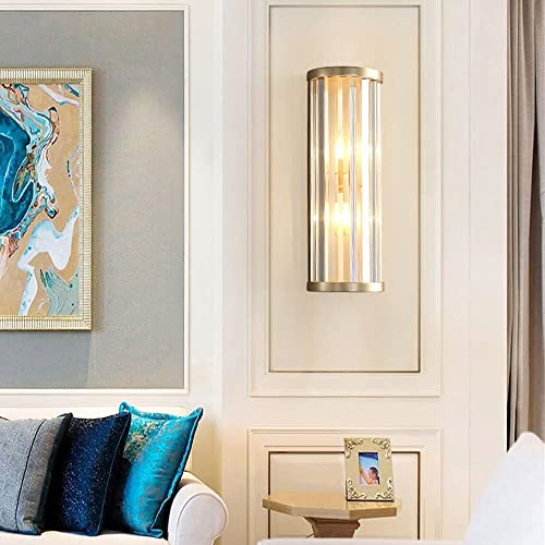 Lámpara de pared de cristal para iluminar pasillos oscuros y decoración de noche 6