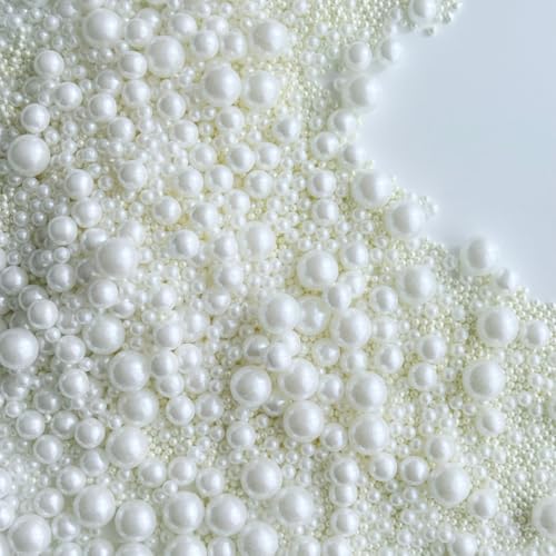 White Pearl Sprinkles (Mix 40 Grams)
