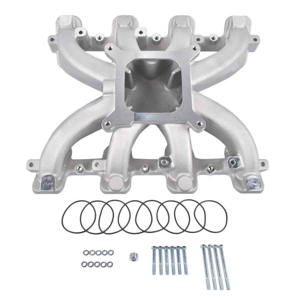 Colector de admision LS1 LS2 LS6 V8 para Camaro Corvette monoplaño AP02 300-132 7