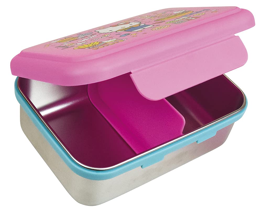 Vadobag Hello Kitty Fresh - Lot De 3 Boîtes à Goûter Empilables, 6 X 12 X 12 Cm, Idéal Pour Collations Et Pique-Niques