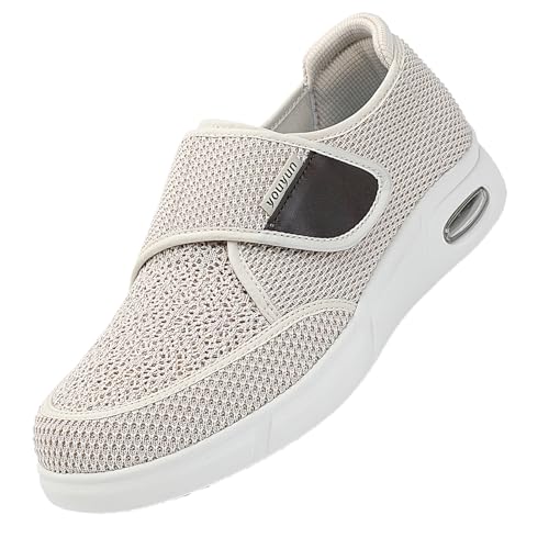Frauen Luftkissen Slip On Walking Schuhe,Rthopädische Hausschuhe Damen Senioren Schuhe