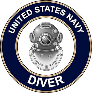 US Navy Diver 3.8" Decal