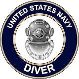 US Navy Diver 5.5" Decal