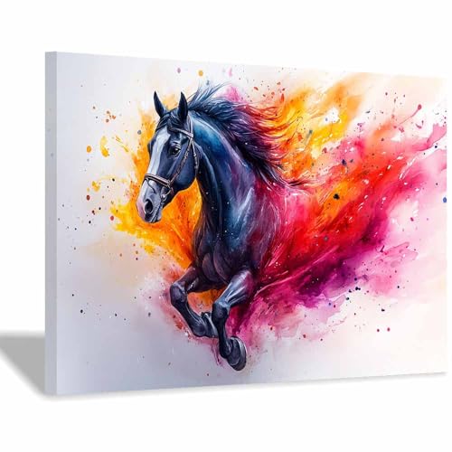 Décoration murale cheval TERUEA pour sublimer un mur blanc triste