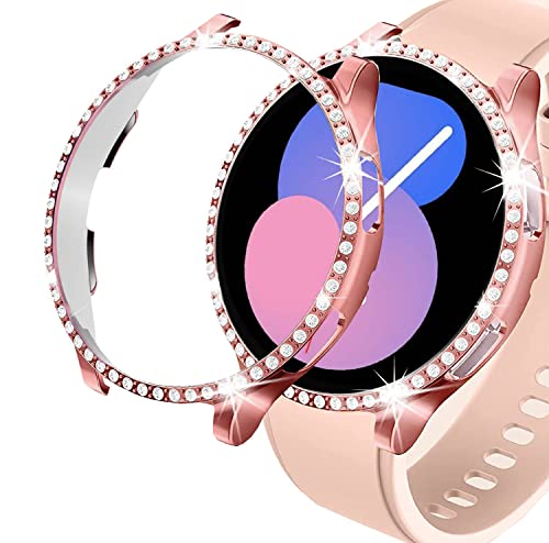 Protection Samsung Galaxy Watch 5 Pro 45mm rigide en strass scintillants luxe