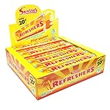 Swizzels Refreshers Tropical Chew Bars (60 Pack), Individually Wrapped Fruity Chewy Sweets, No Artificial Colours, Retro British Candy Multipack