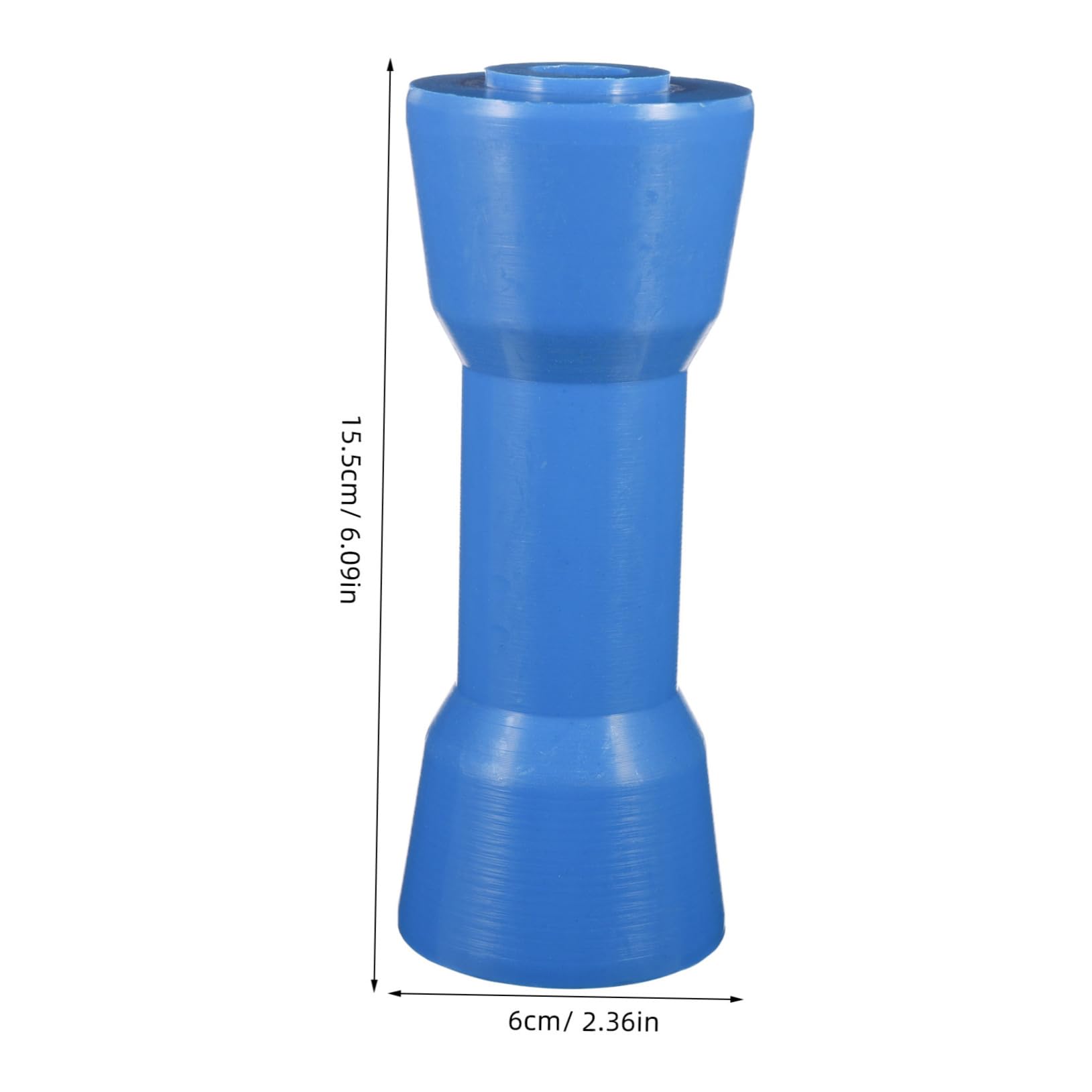 Alipis Boat Pulley Keel Rollers for Boat Trailer Bow Roller Boat Trailer Rollers Boat Accessories Marine Brake Pipe Straightener Sailboat Accessories Boat Rollers Boat Parts Blue Rubber